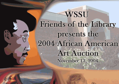 WSSU Art Auction Program Cover