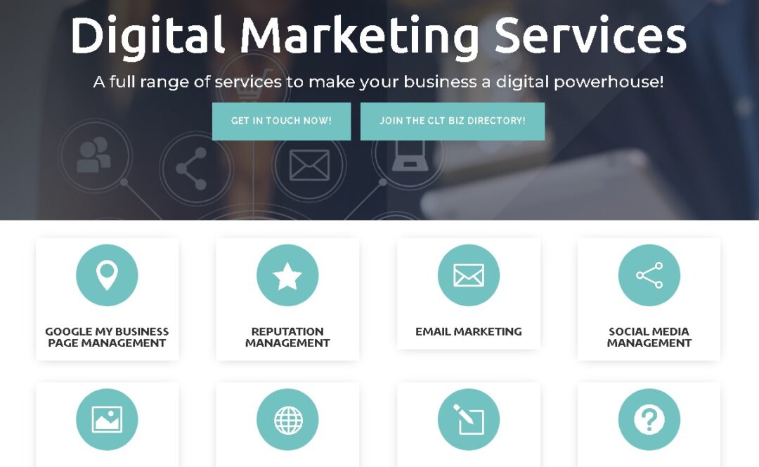 visuallz digital marketing services screenshot